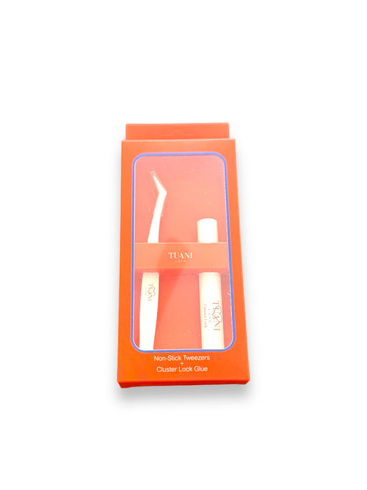 Non-Stick Tweezers+Cluster Lock Glue